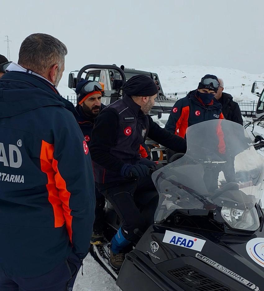 Kar Motorlu Arama Kurtarma Eğitimi
