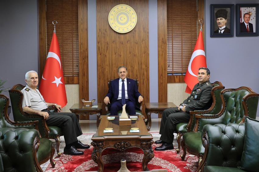 Tümgeneral Ağırcan'dan Bingöl Valiliği’ne Ziyaret