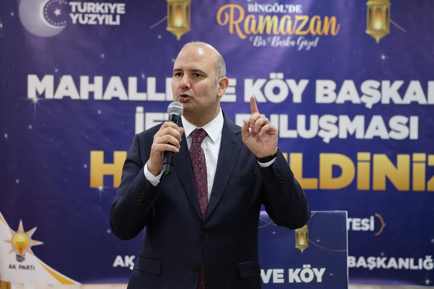 AK Parti Genel Başkan Yardımcısı İleri, Bingöl’deydi