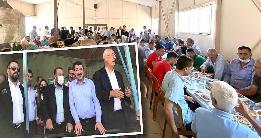 ‘AZ’LILAR YEMEKTE BULUŞTU