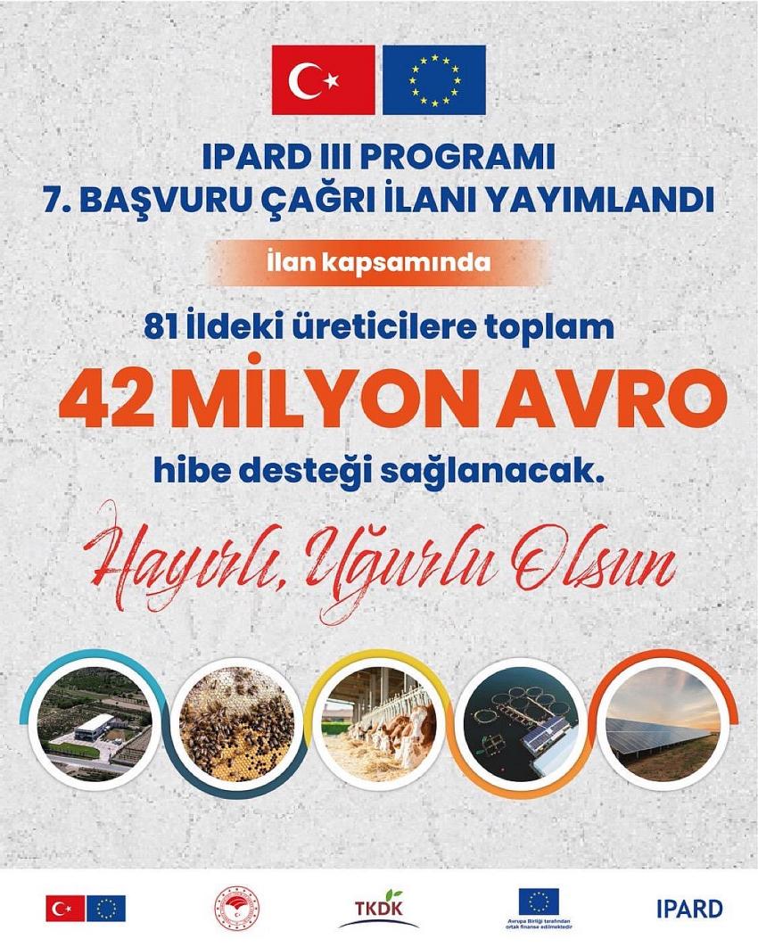 42 Milyon Euro Destek