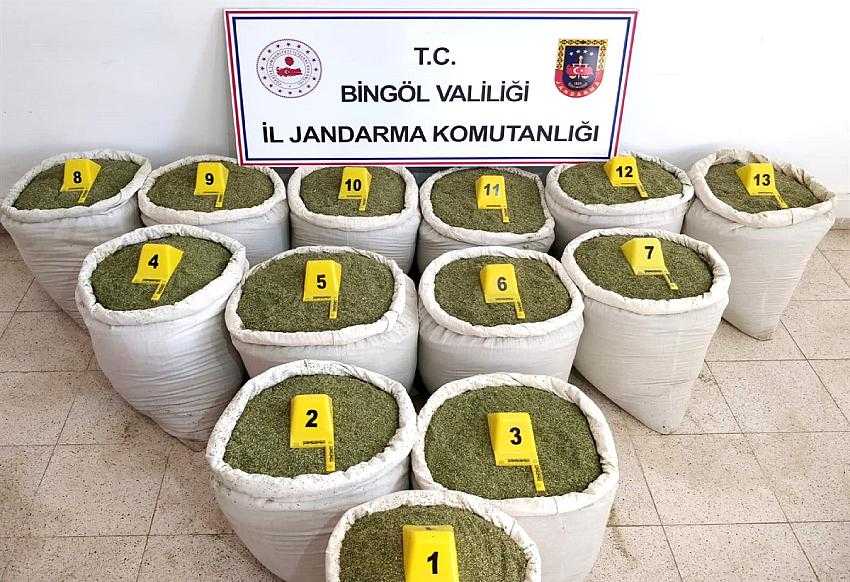 213 kg toz esrar ele geçirildi