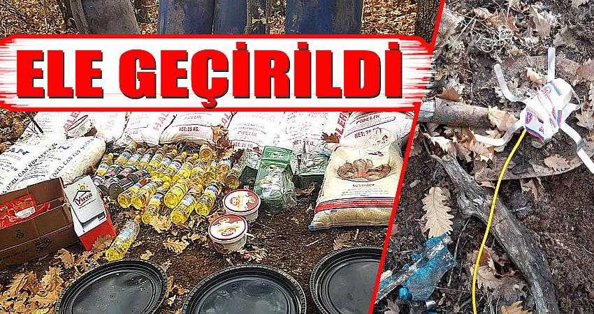 Yaşam malzemesi ele geçirildi