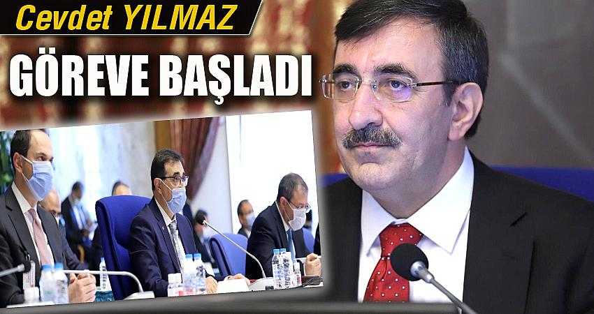 Yılmaz, göreve başladı