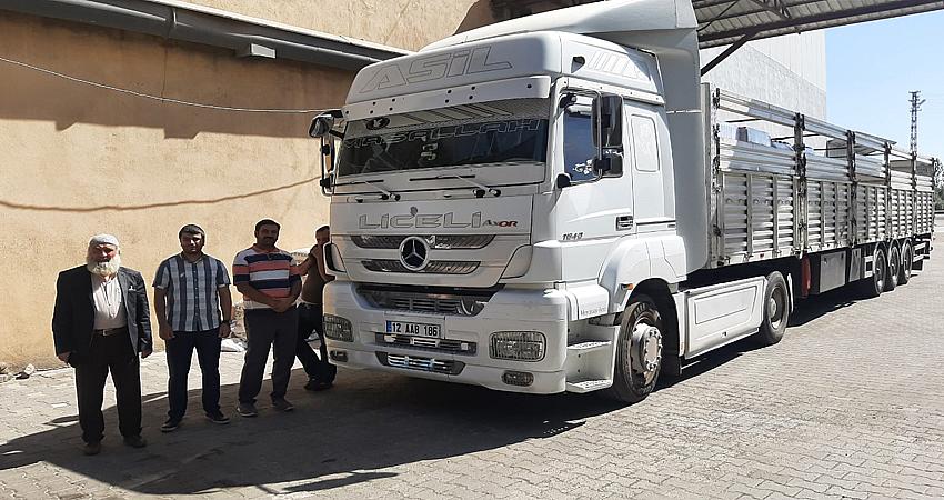 SURİYE’YE 40. İNSANİ YARDIM TIRI