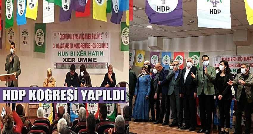 HDP İL BAŞKANLIĞINA HASAN SOYSAL SEÇİLDİ