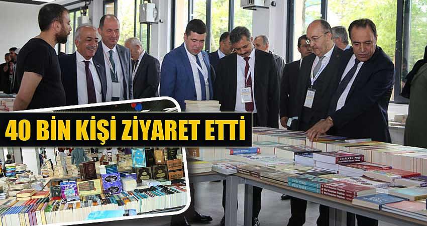 KİTAP FUARINI 40 BİN KİŞİ ZİYARET ETTİ