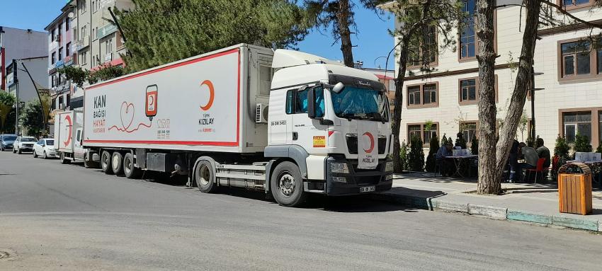 KIZILAY KAN BAĞIŞ TIRI BİNGÖL’DE