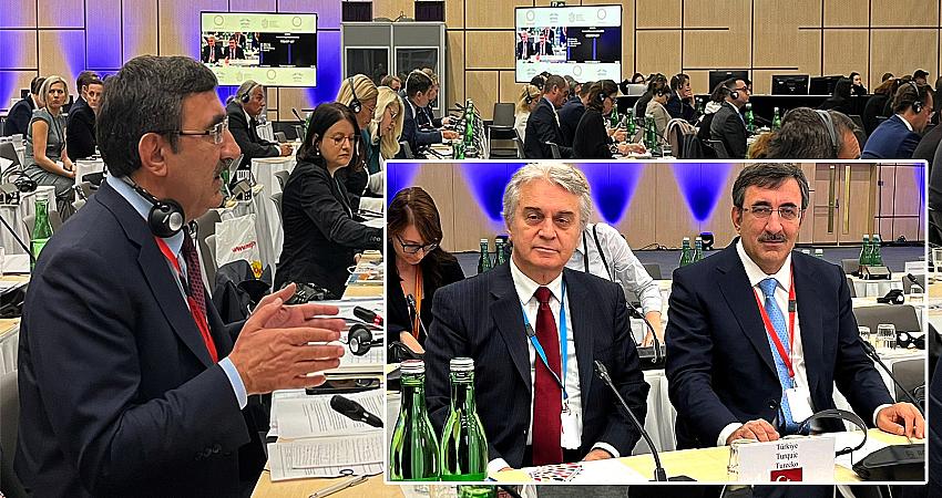 YILMAZ, PRAG’DA DÜZENLENEN KOMİSYON BAŞKANLARI TOPLANTISINA KATILDI