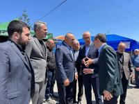 Berdibek’ten Çavuşoğlu’na Taziye Ziyareti