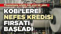 KOBİ'lere Nefes Kredisi