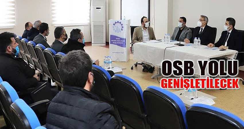 OSB YOLU GENİŞLETİLECEK
