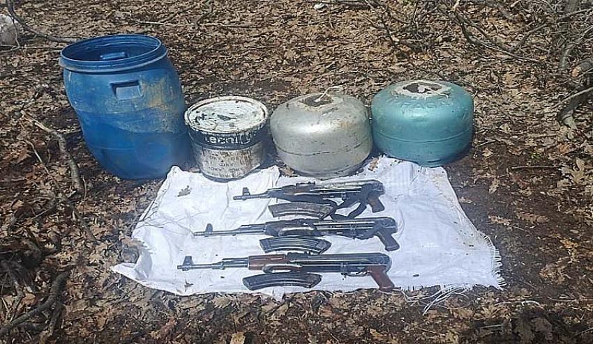 MÜHİMMAT ELE GEÇİRİLDİ