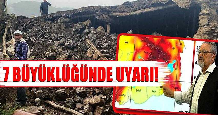 Bingöl için 7 büyüklüğünde uyarı!
