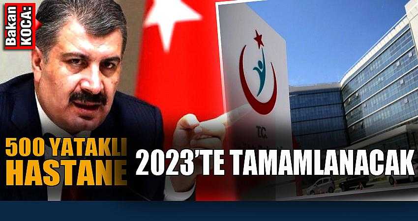 2023'TE TAMAMLANACAK